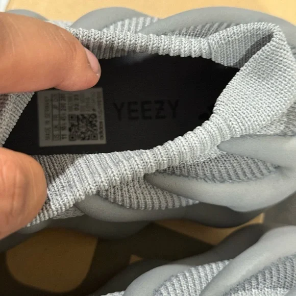 Adidas Gray Athletic Shoes with Unique Sole Design - Picture 4 of 6